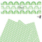 These St. Patrick's Day pattern themed faux leather sheets contain the following design elements: green shamrock rainbows on white. Our CPSIA compliant faux leather sheets or rolls can be used for all types of crafting projects.