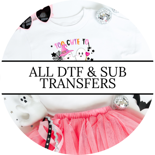 Custom Iron on Tranfers. DTF / Sublimation / Iron Ons Ready to press DTF  Transfers – Pip Supply