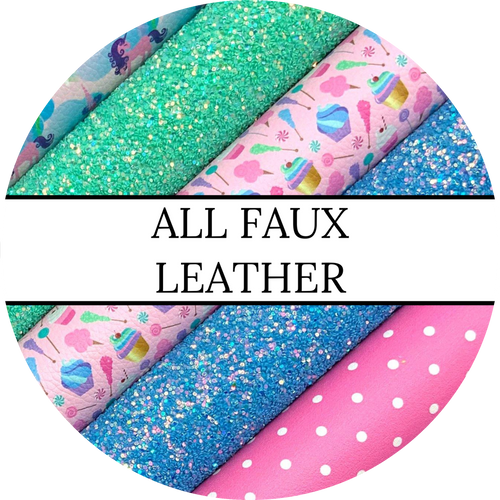 Custom Faux Leather Sheet for Earrings Leather Fabric for Bows