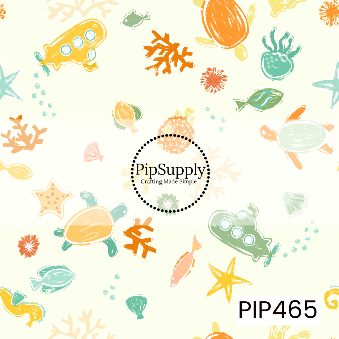 PIP465 - Sketchy Messy Ocean
