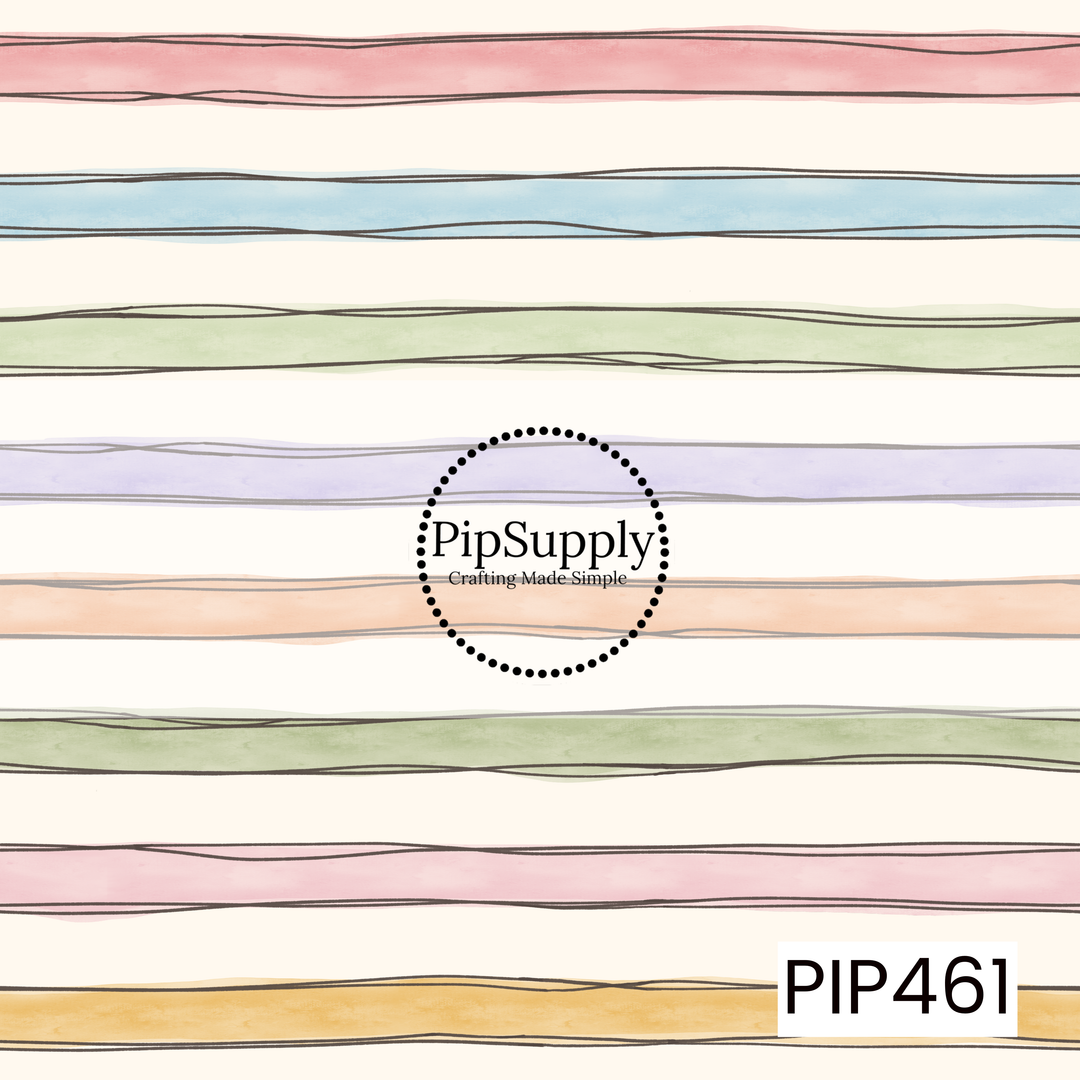 PIP461 - Sketchy Swirl Stripe Pastel