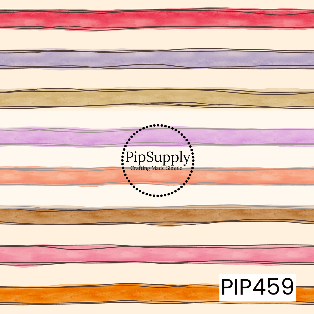 PIP459 - Sketchy Swirl Stripe Vivid