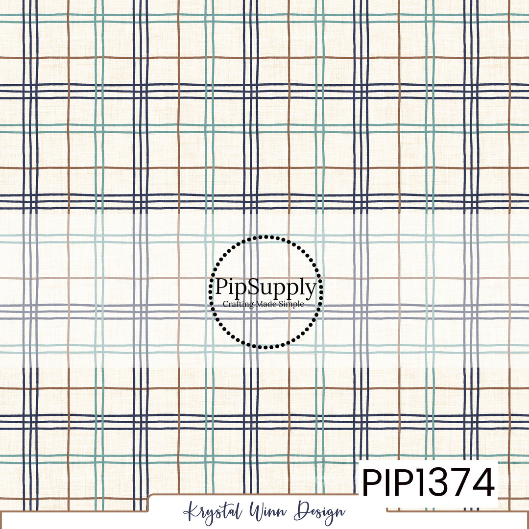 PIP1374 - Ski Club Plaid Blue