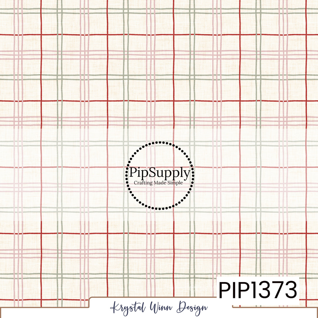 PIP1373 - Ski Club Plaid Pink