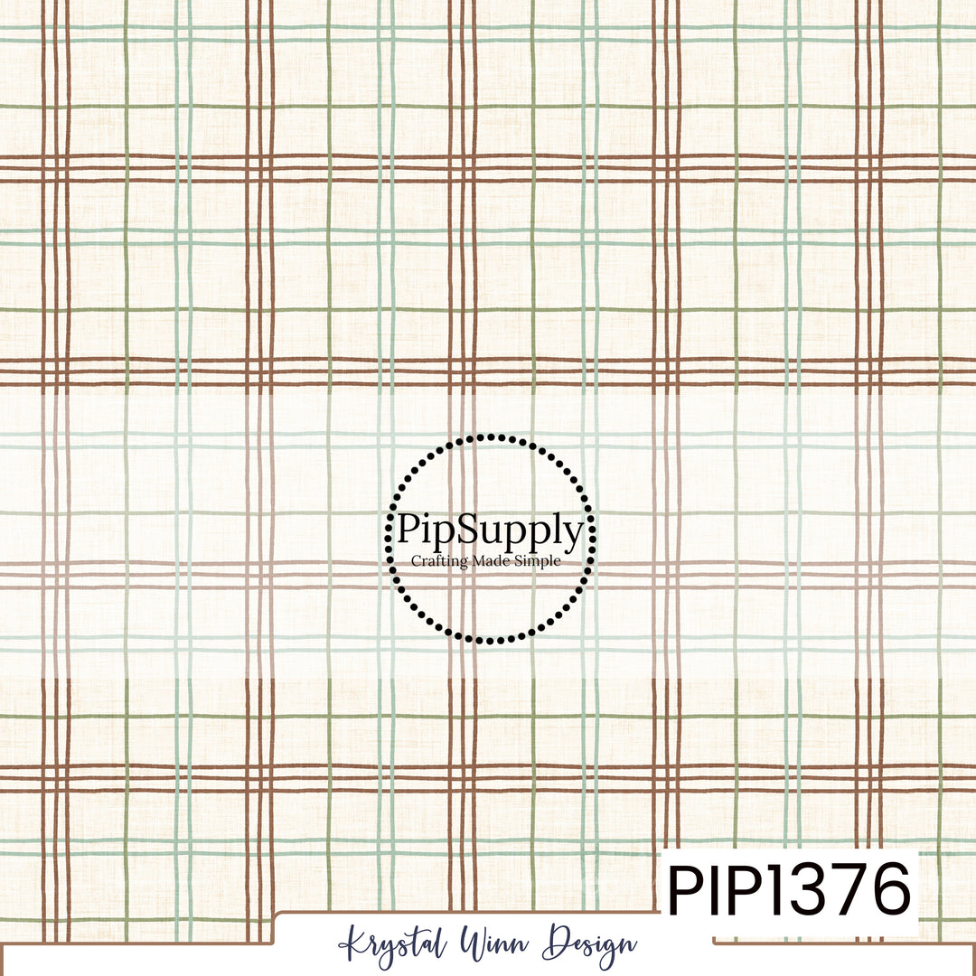 PIP1376 - Ski Club Plaid Green
