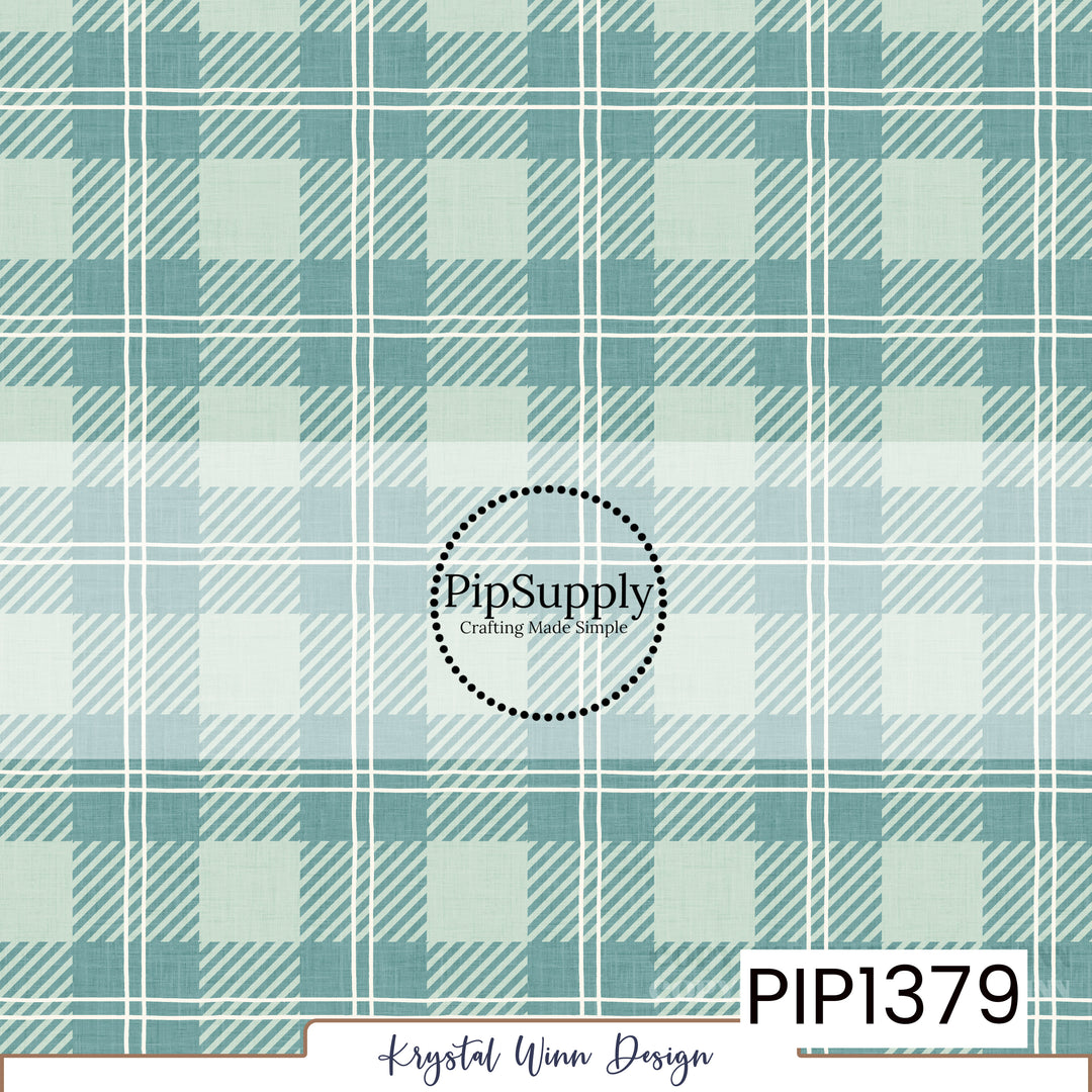 PIP1379 - Ski Club Plaid Teal