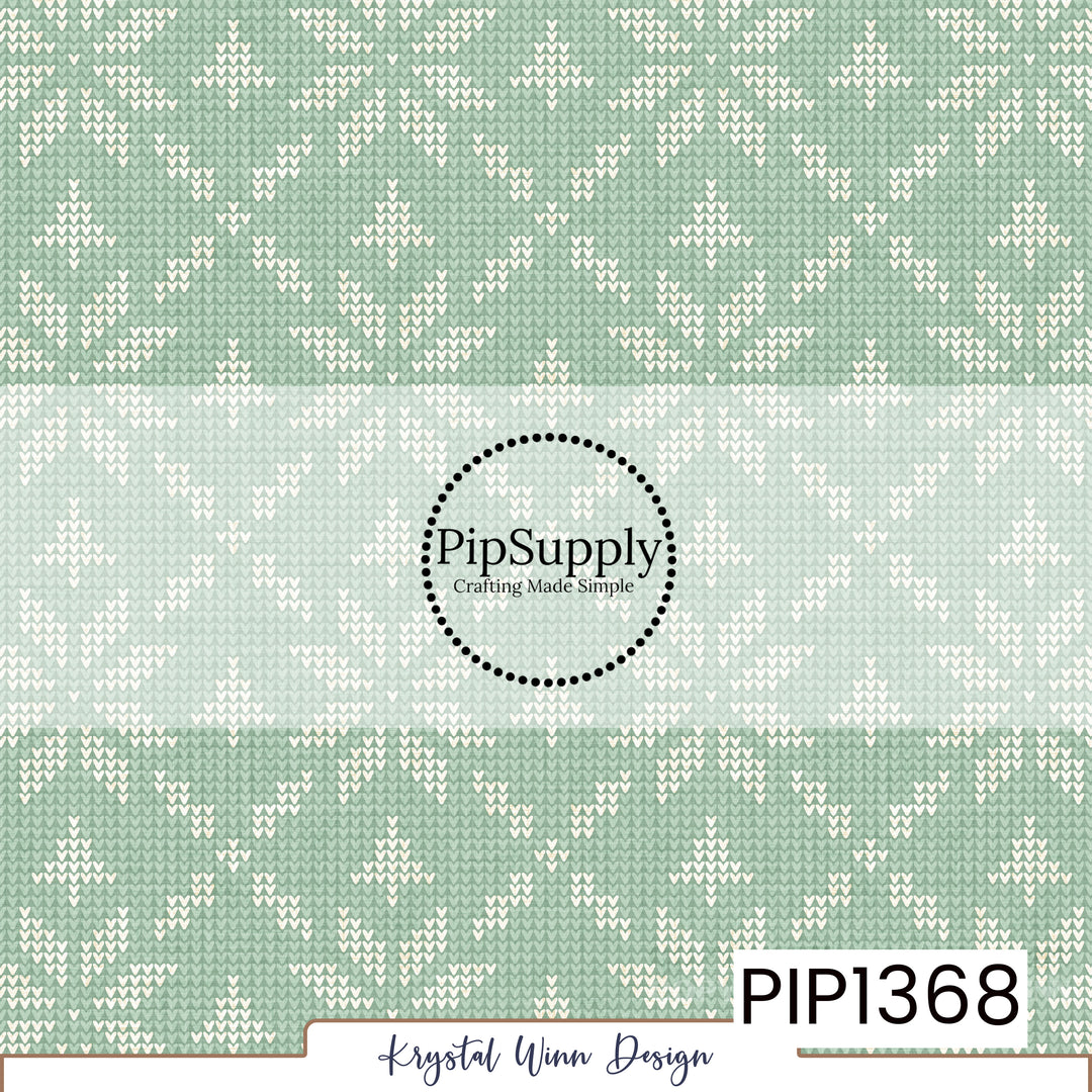 PIP1368 - Ski Club Sweater Mint