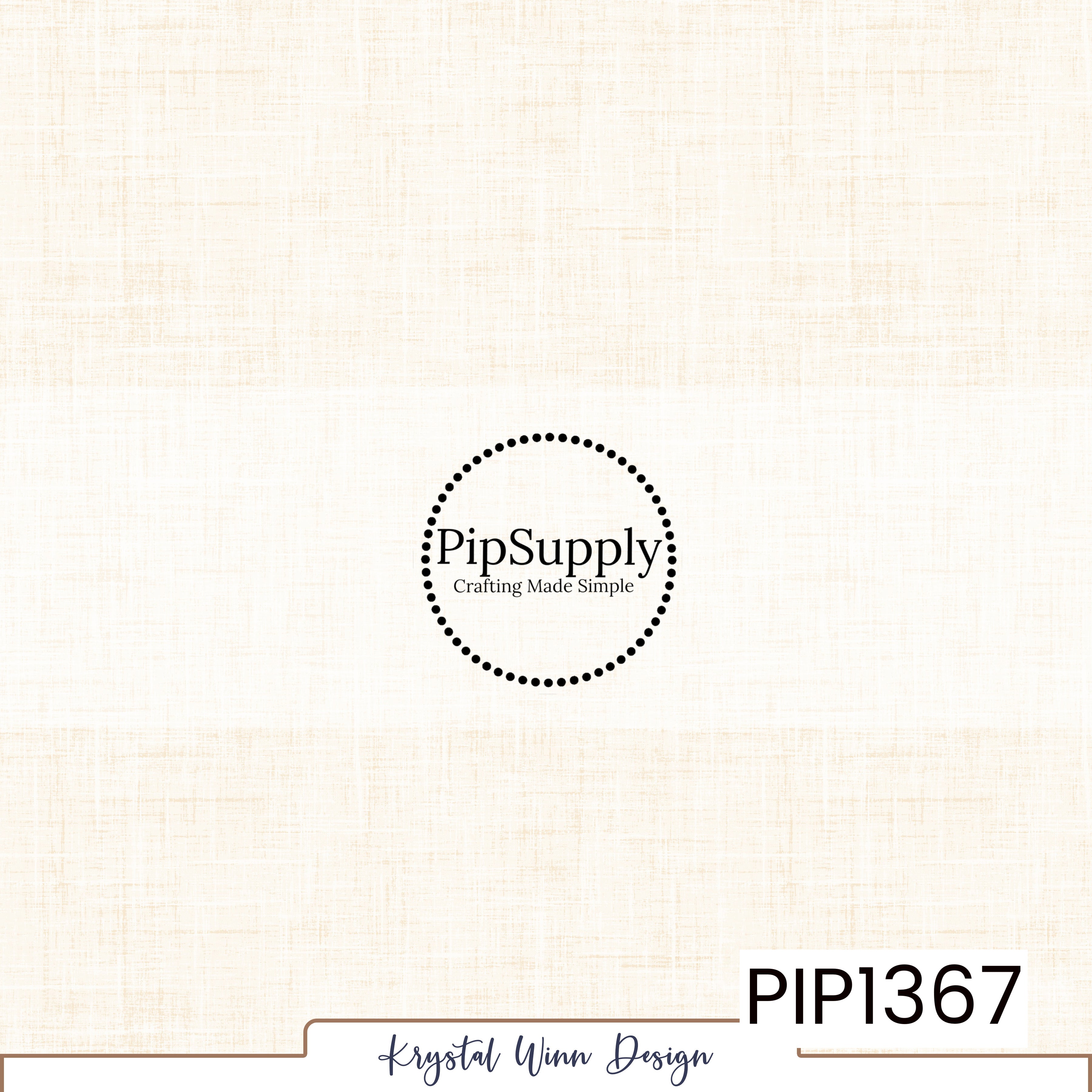 PIP1367 - Ski Club Textured Solid Cream – Pip Supply