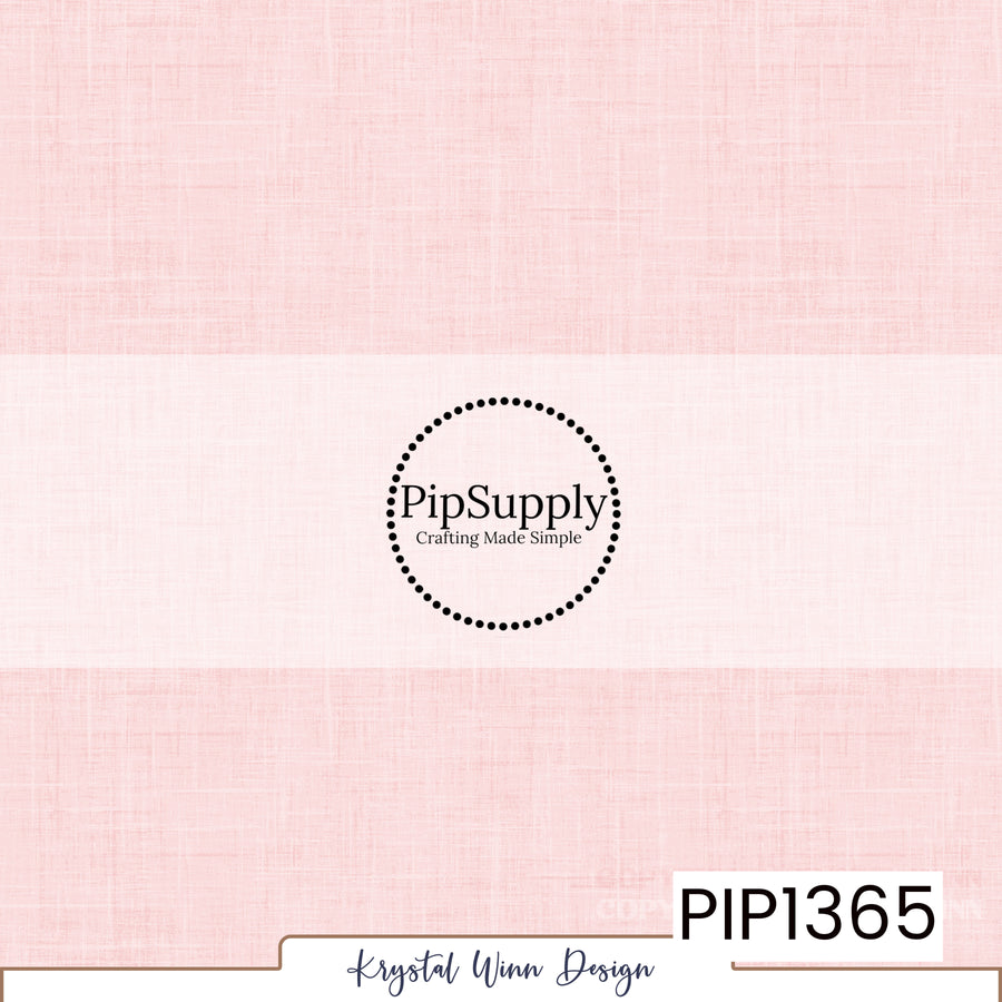 A soft, delicate blush pink solid background featuring a subtle woven linen texture with fine crosshatched fibers and gentle tonal variations, creating a light, feminine, slightly vintage fabric-inspired appearance.