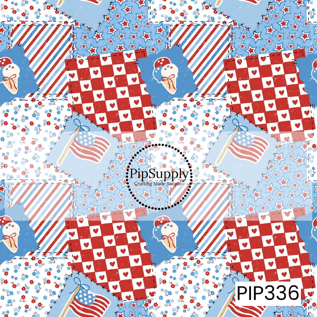 PIP336 - Patriotic Patchwork