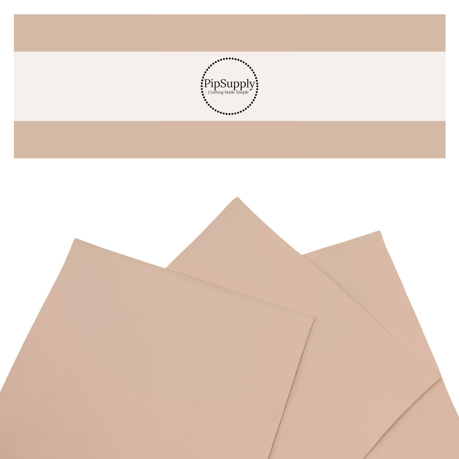 Our smooth solid faux leather sheets and rolls are great for coordinating with our patterned and glitter sheets. We carry a large array of CPSIA compliant solid colored faux leather.