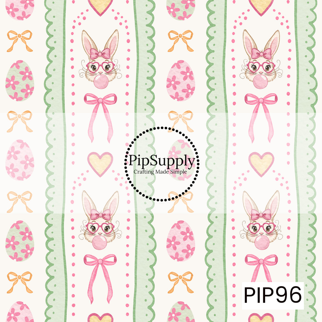 PIP96 - Bubblegum Bunny Stripe