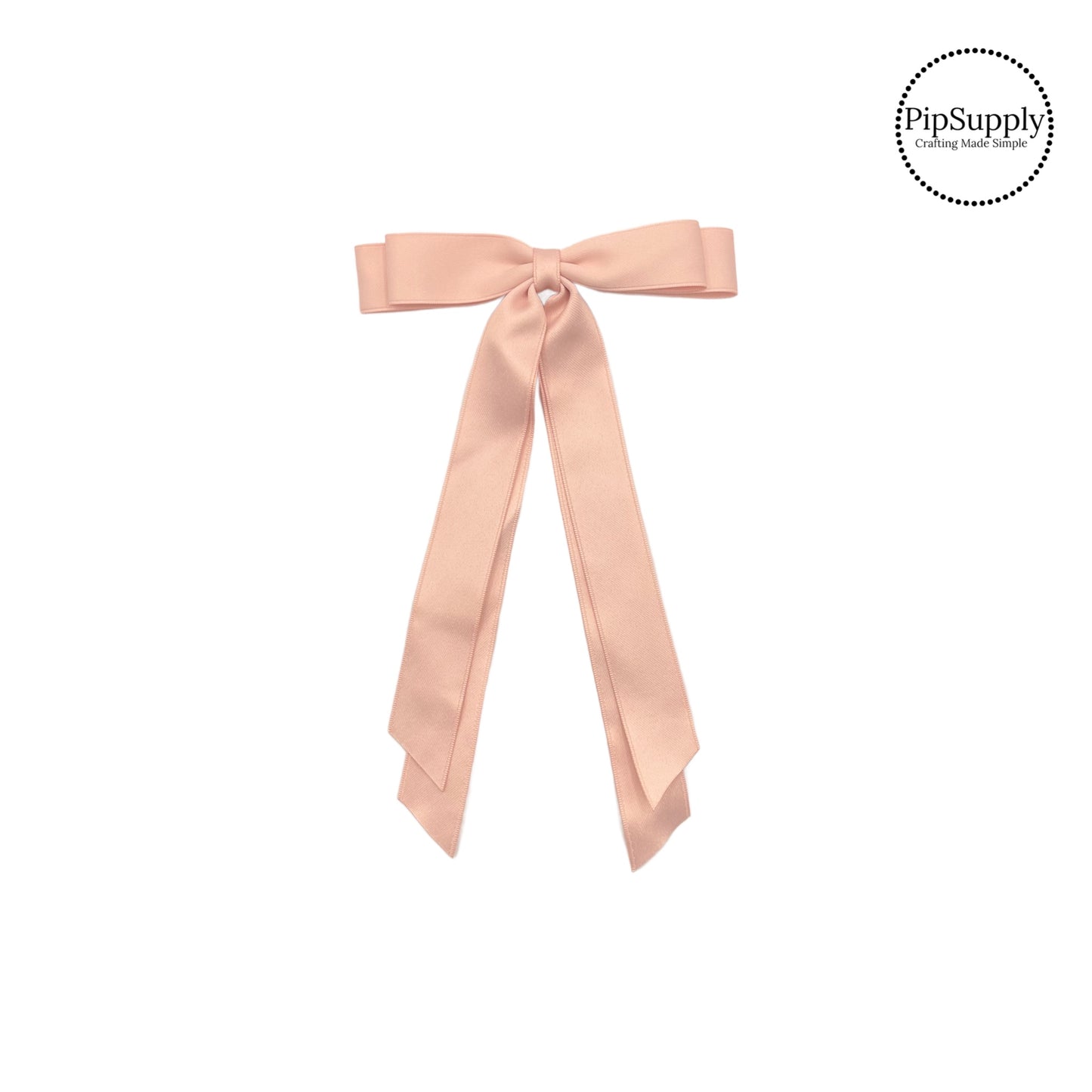 Theses stacked long ribbon hair bows are ready to package and resell to your customers no sewing or measuring necessary! These come pre-tied with an attached alligator clip. The delicate bow is perfect for all hair styles for kids and adults.