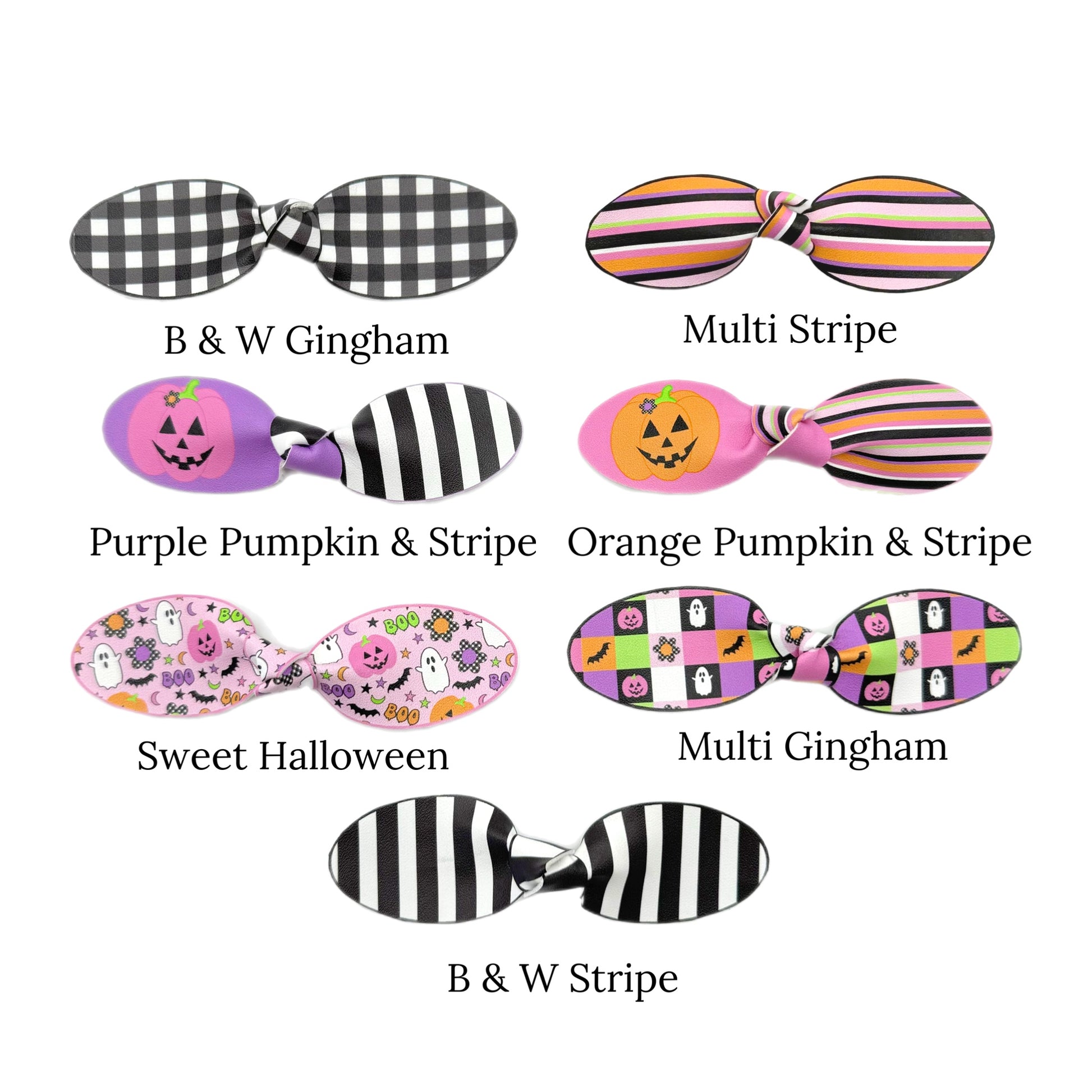 patterns for sweet halloween diy knotted faux leather hair bows