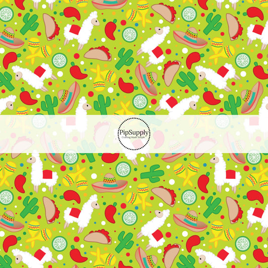 Taco Party Fabric By The Yard