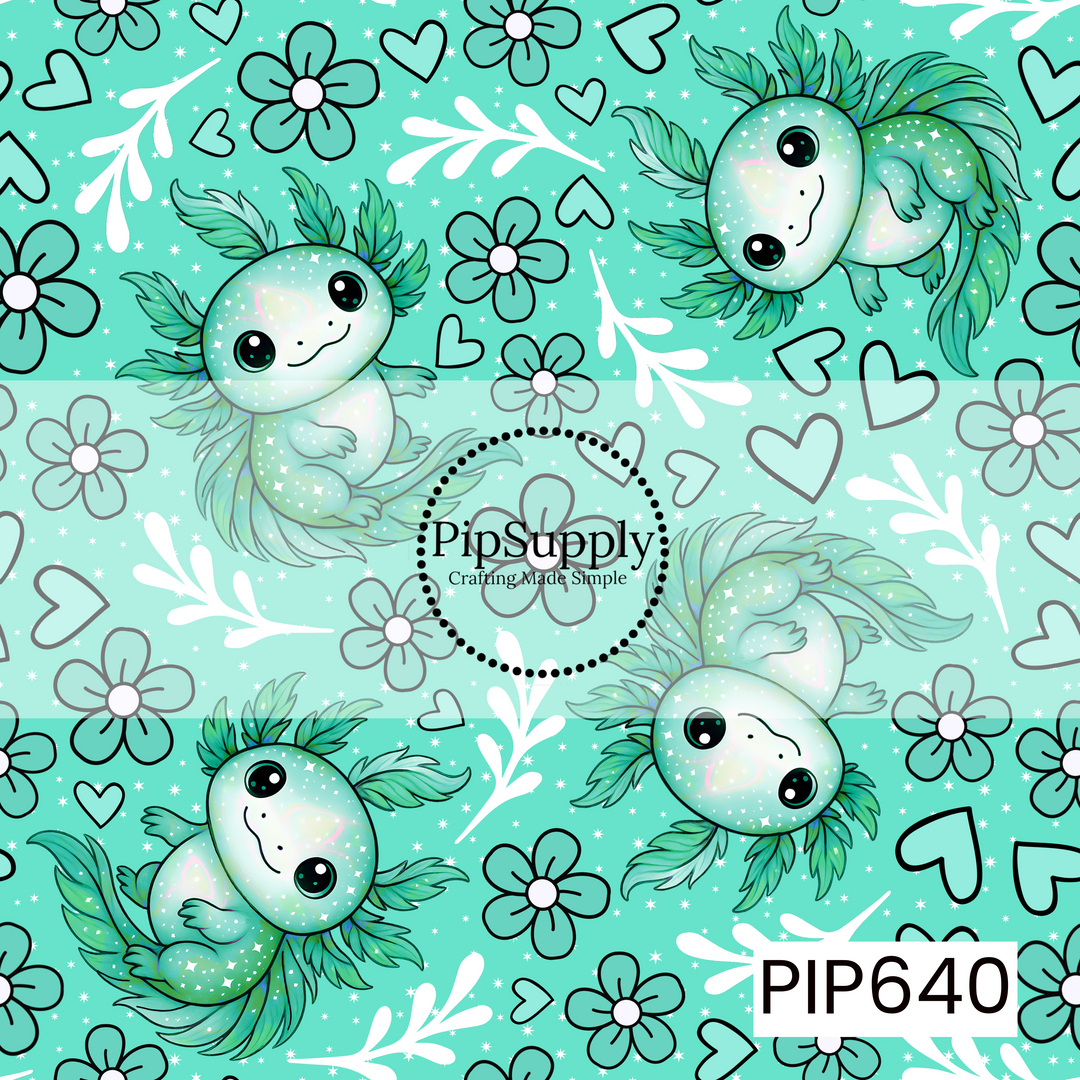 PIP640 - Green Axolotl Dreams