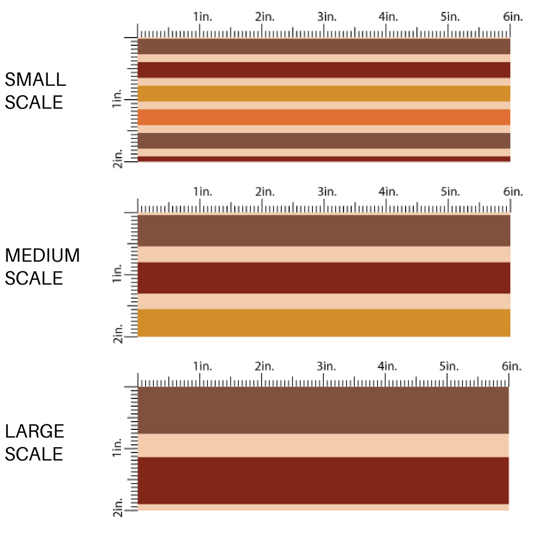 Neutral colored striped fabric by the yard scaled image guide.