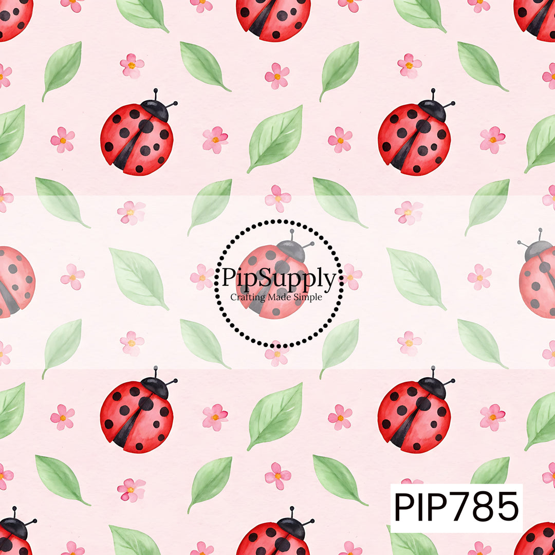 PIP785 - Little Leaves And Ladybugs