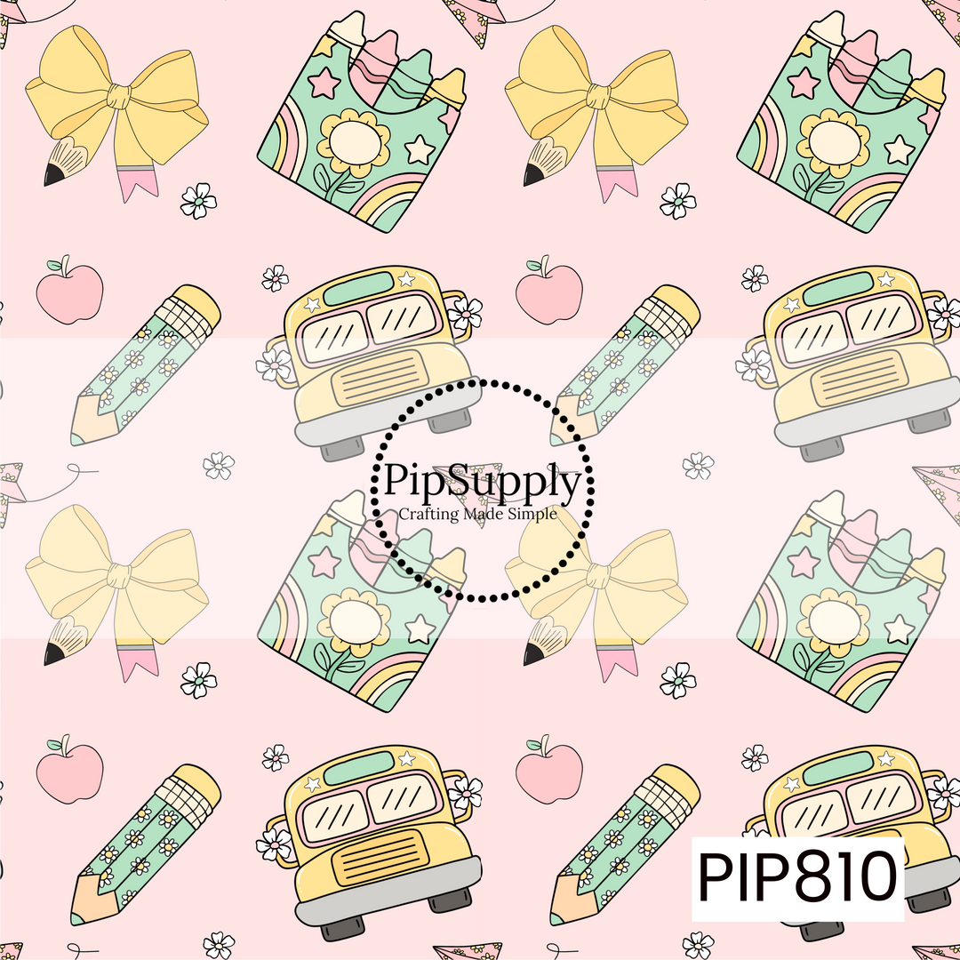 PIP810 - Bus Stop Bows Pink