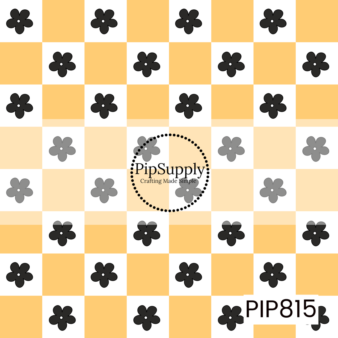 PIP815 - Golden Daisy Check