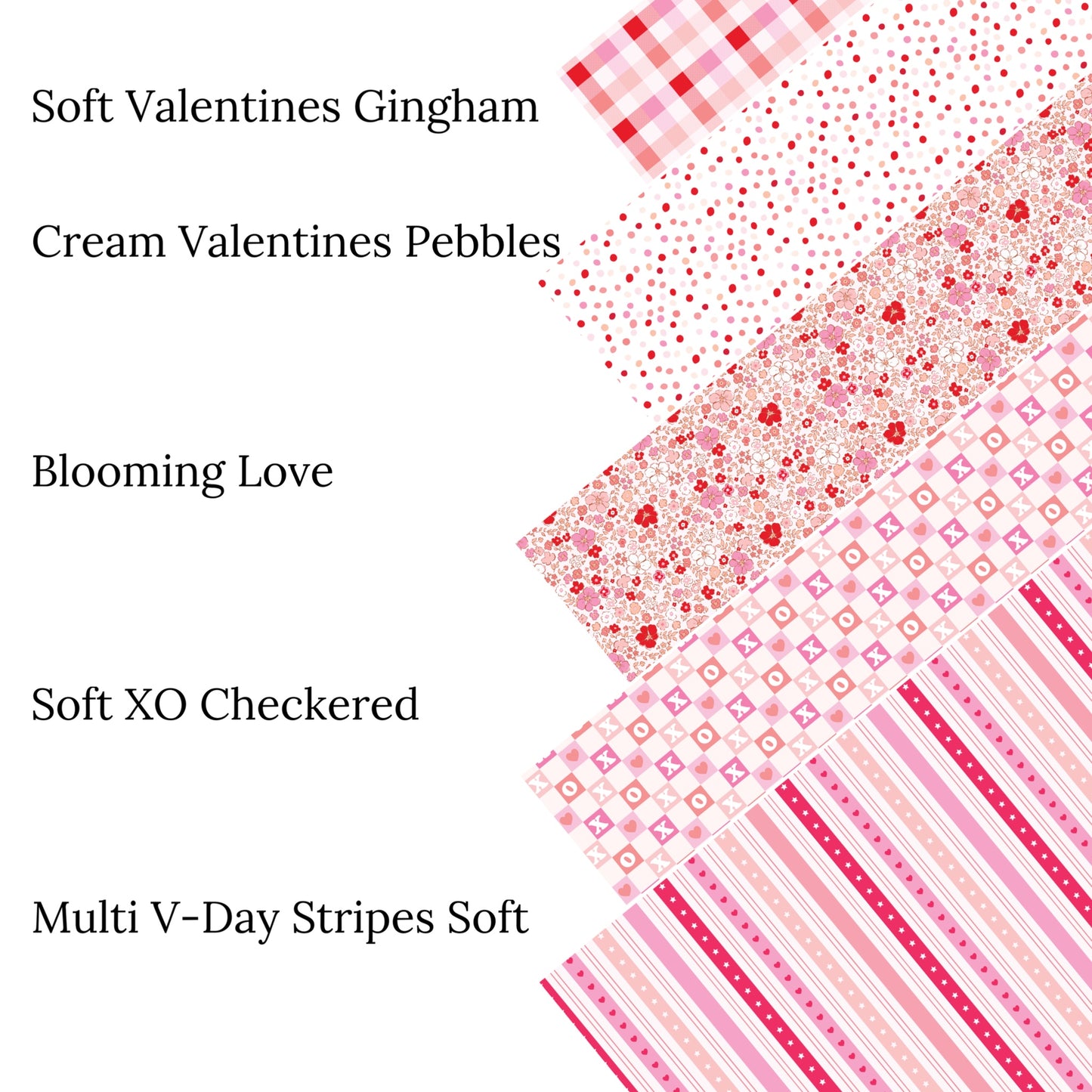 Cream Valentine’s Pebbles Faux Leather Sheets