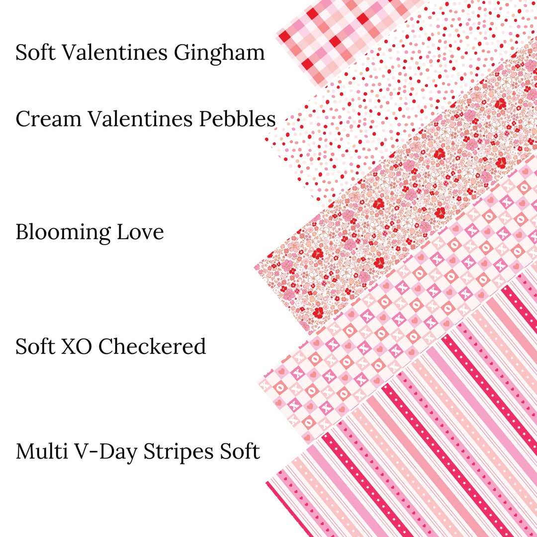 Soft Valentine’s Gingham Faux Leather Sheets