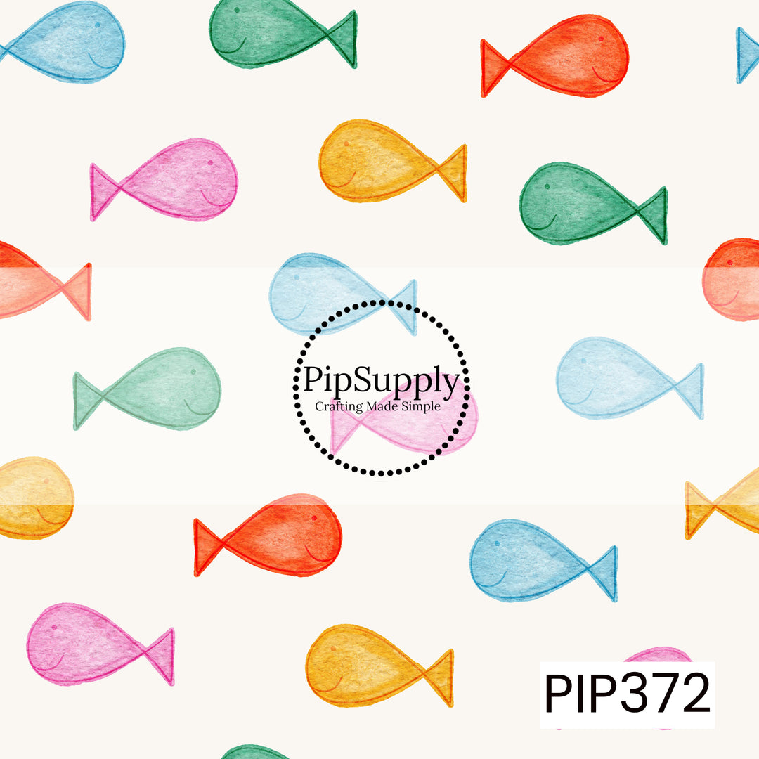 PIP372 - Watercolor Fish