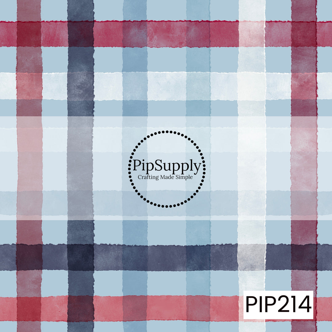 PIP214 - Heirloom Americana Plaid Blue