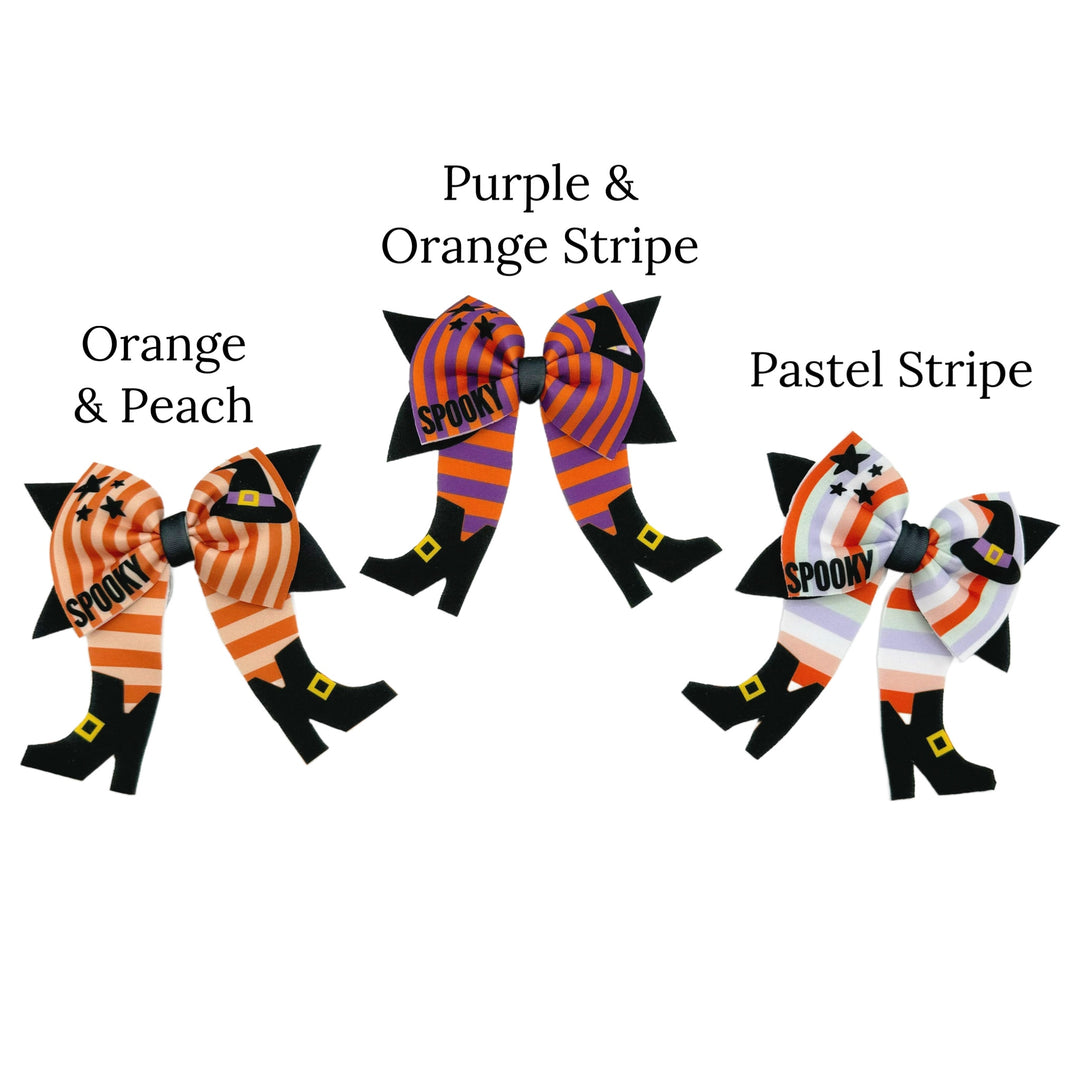 Witch Boots Layered Neoprene DIY Hair Bows