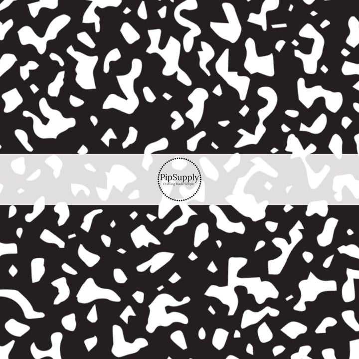 Black and White Composition Notebook Hair Bow Strips