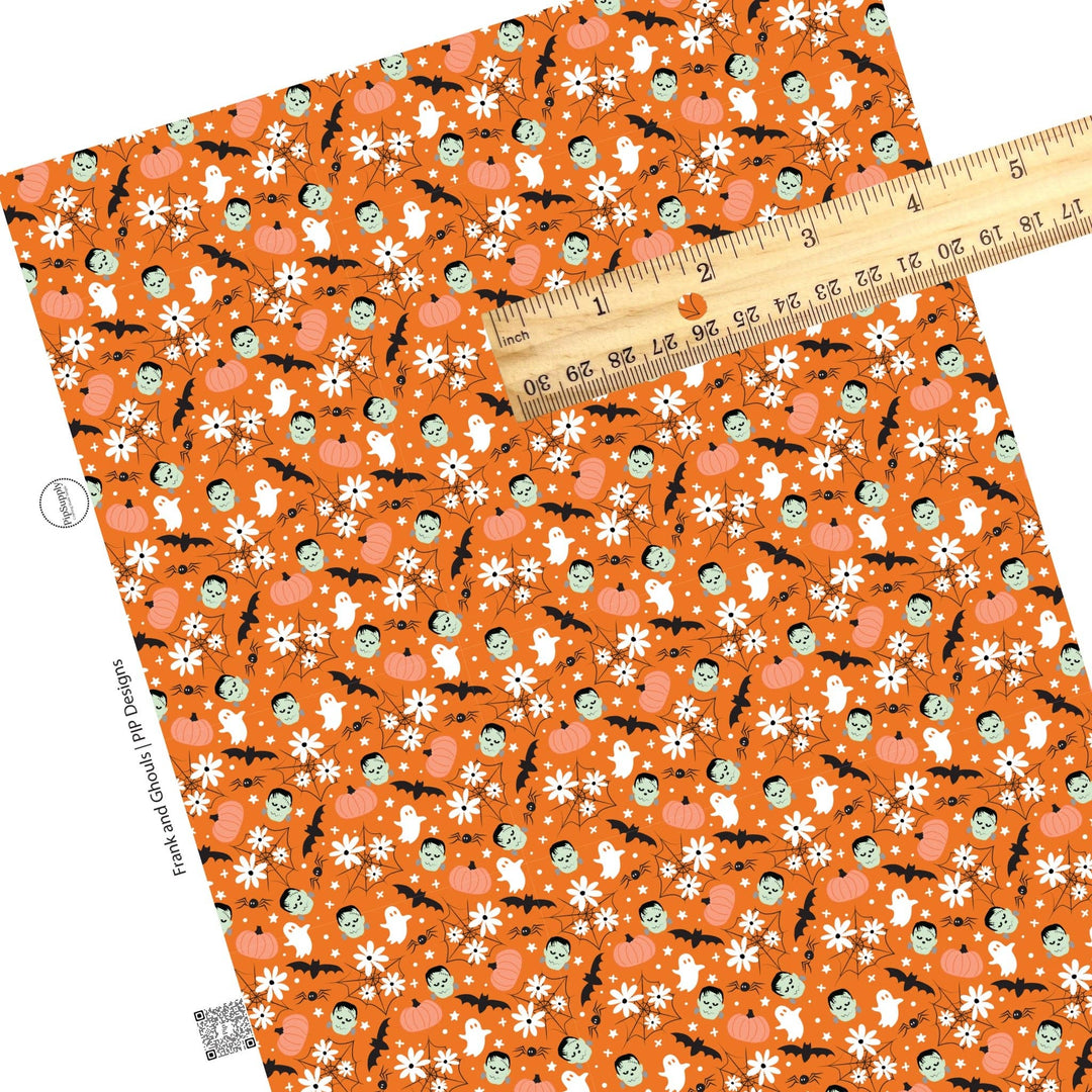 Frank and Ghouls Faux Leather Sheets