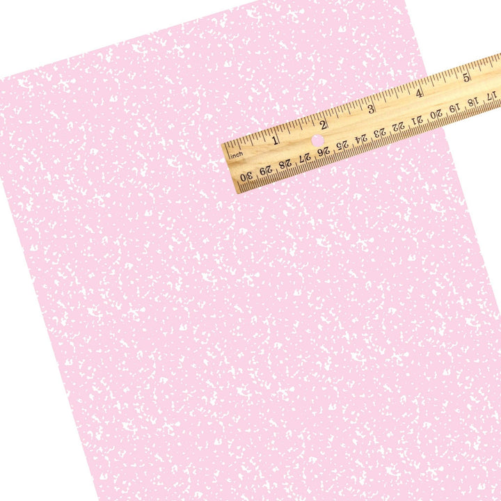 Baby Pink Composition Faux Leather Sheets