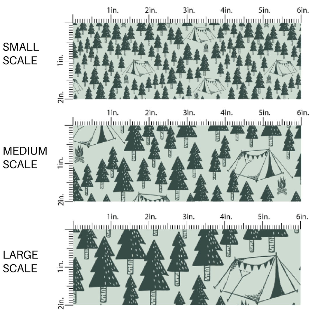 Let’s Go Camping Fabric By The Yard