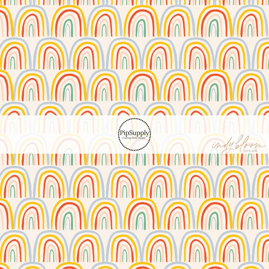 Summer Rainbows Bow Strips