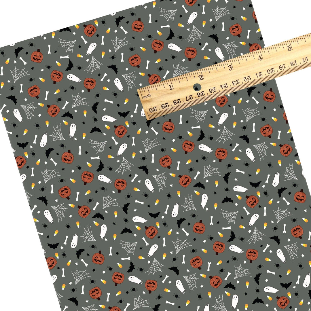 Trick or Treat Faux Leather Sheets