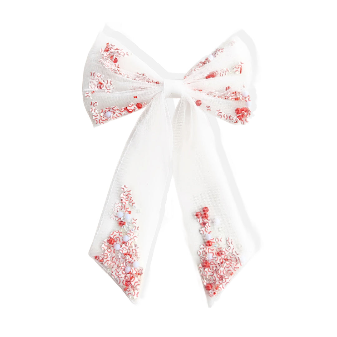 These sports tulle long tail shaker tied bows are ready to package and resell to your customers no sewing or measuring necessary! These hair bows come with a clip already attached. The tulle shaker bow comes pre-filled with baseball pattern clay mix.