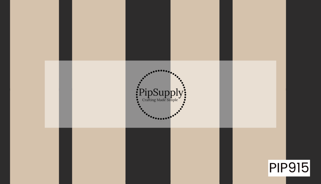PIP915 - Black Ticking Tan
