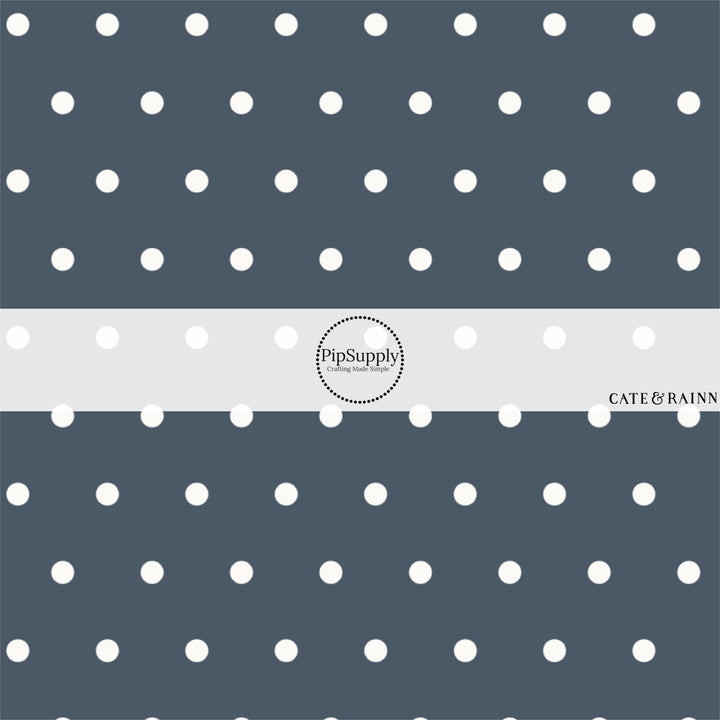 These spring and summer pattern fabric by the yard features farm and meadow polka dot patterns. This fun fabric can be used for all your sewing and crafting needs!