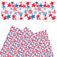 These 4th of July faux leather sheets contain the following design elements: patriotic red, white, and blue stars on light pink. Our CPSIA compliant faux leather sheets or rolls can be used for all types of crafting projects.
