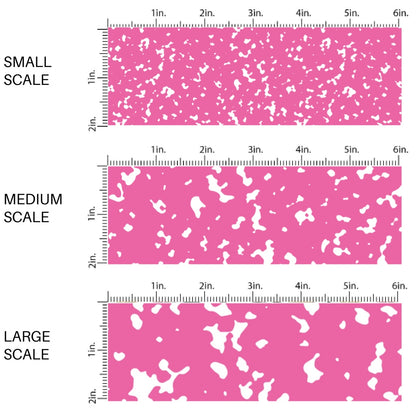 This scale chart of small scale, medium scale, and large scale of this school supply fabric by the yard features classic pink composition pattern. This fun themed fabric can be used for all your sewing and crafting needs!