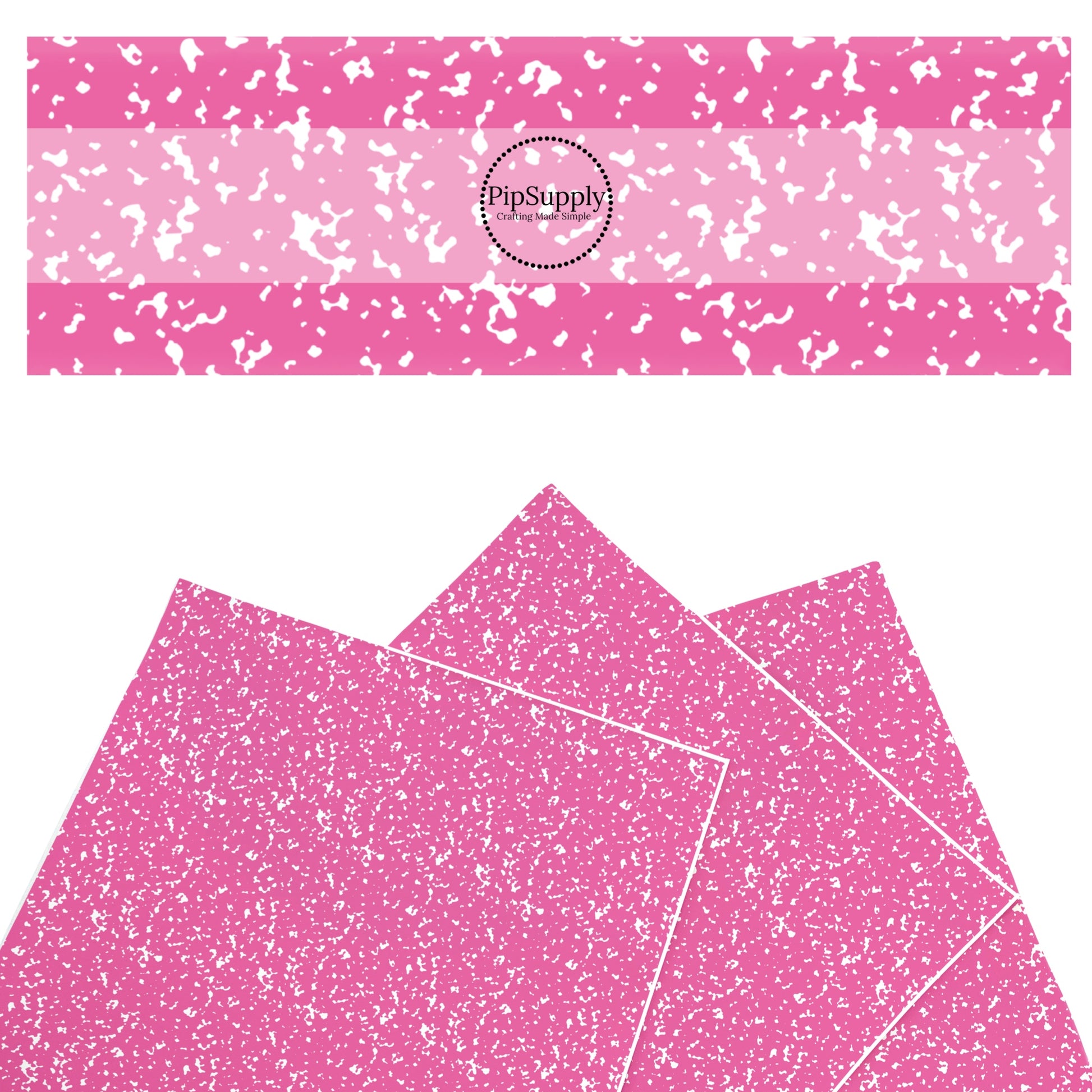 These school supply faux leather sheets contain the following design elements: classic pink composition pattern. Our CPSIA compliant faux leather sheets or rolls can be used for all types of crafting projects.