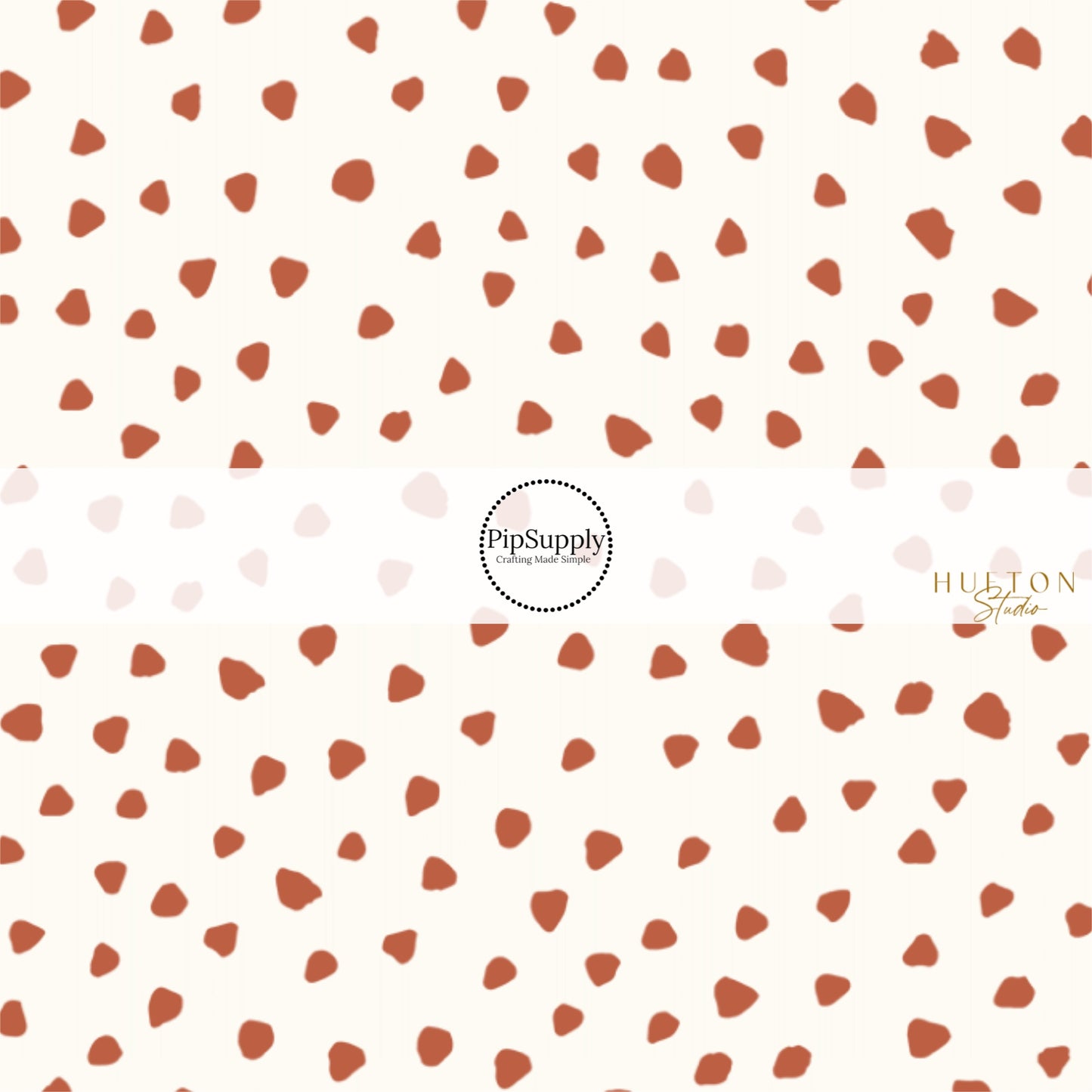These speckled themed fabric by the yard features small brown speckled dots on ivory. This fun dotted themed fabric can be used for all your sewing and crafting needs! 