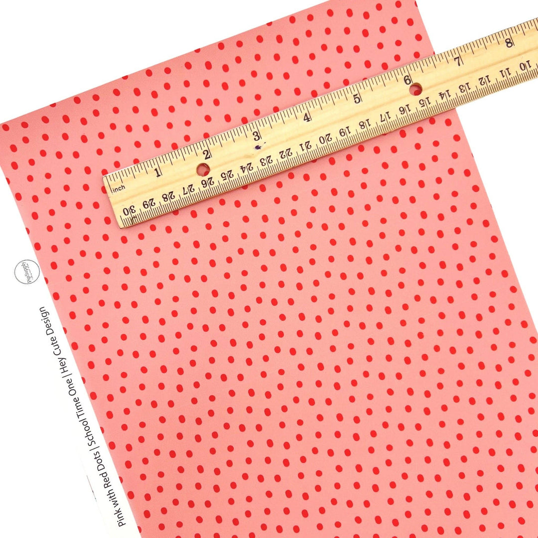 School Time 1 | Hey Cute Design | Faux Leather Sheets