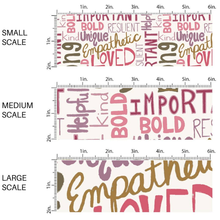 Berry Affirmations Fabric By The Yard