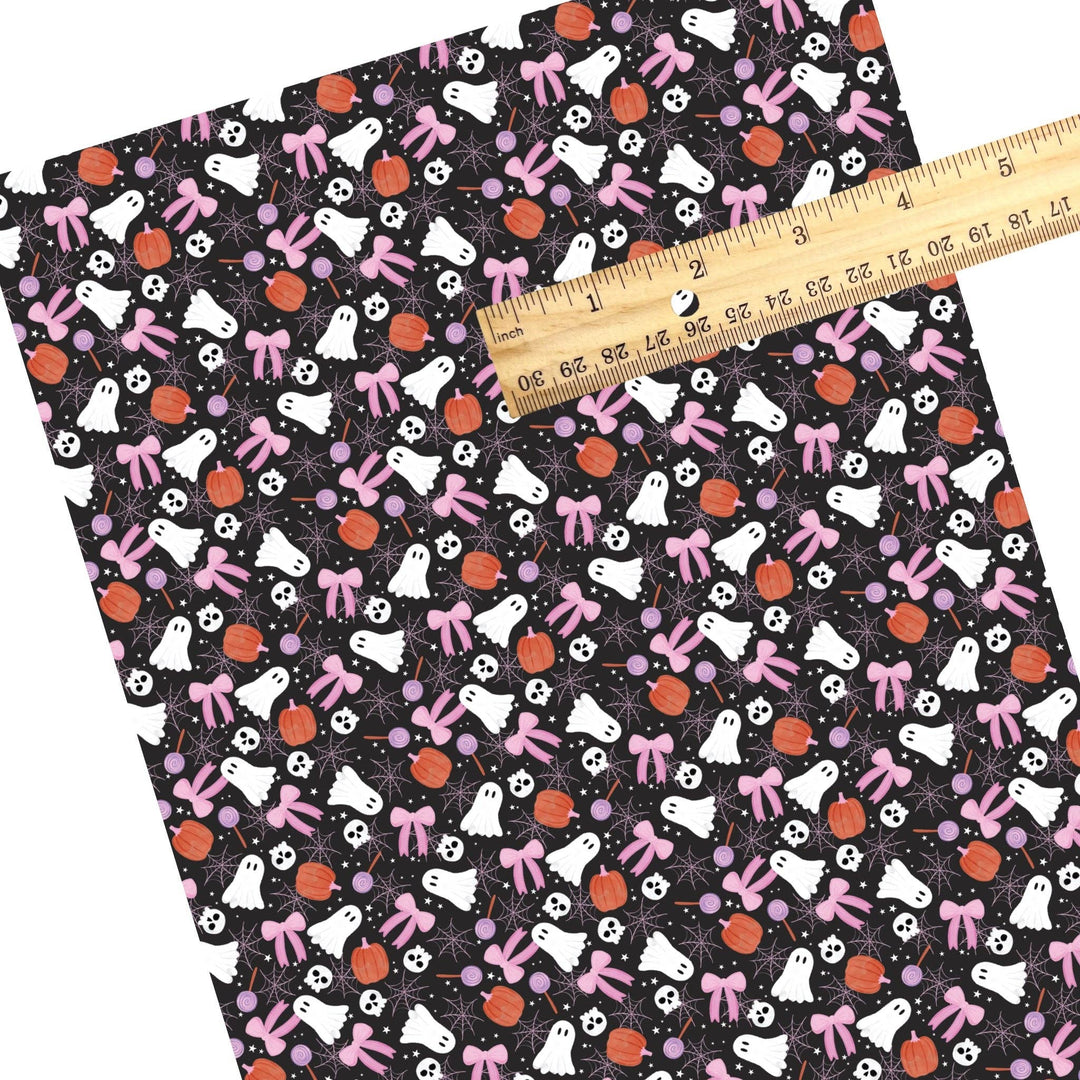 Cutie Candy Spooks Faux Leather Sheets