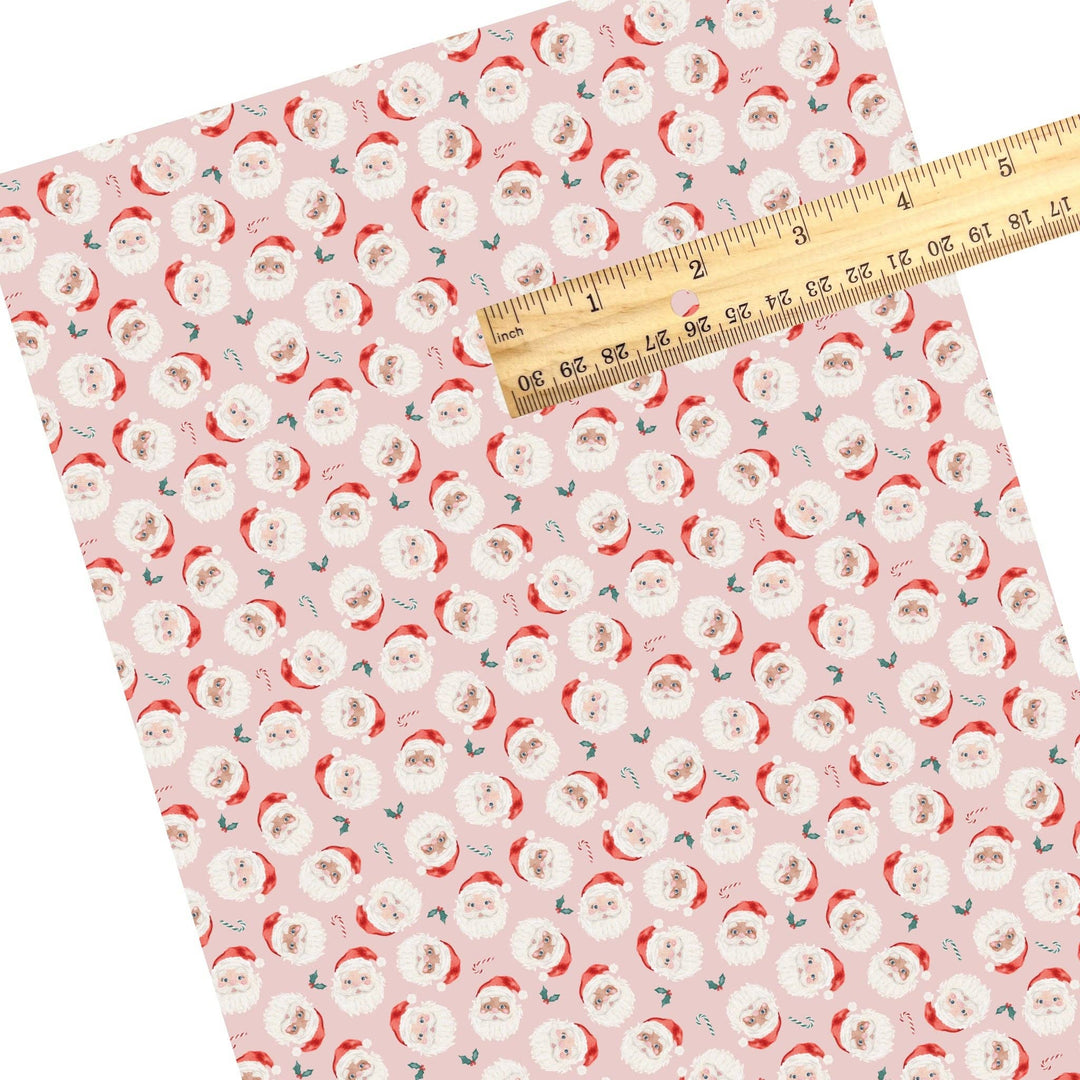 Kris Kringle Faux Leather Sheets