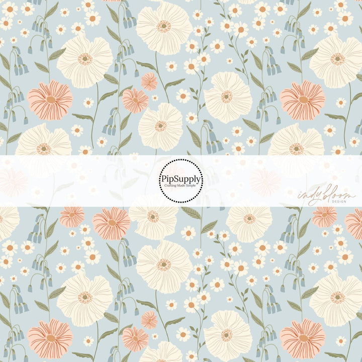Blue Bell Farm Meadows Fabric By The Yard