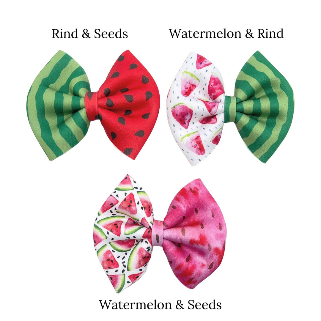 Watermelon Pinch Fabric DIY Hair Bows