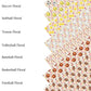 Volleyball Floral Faux Leather Sheets