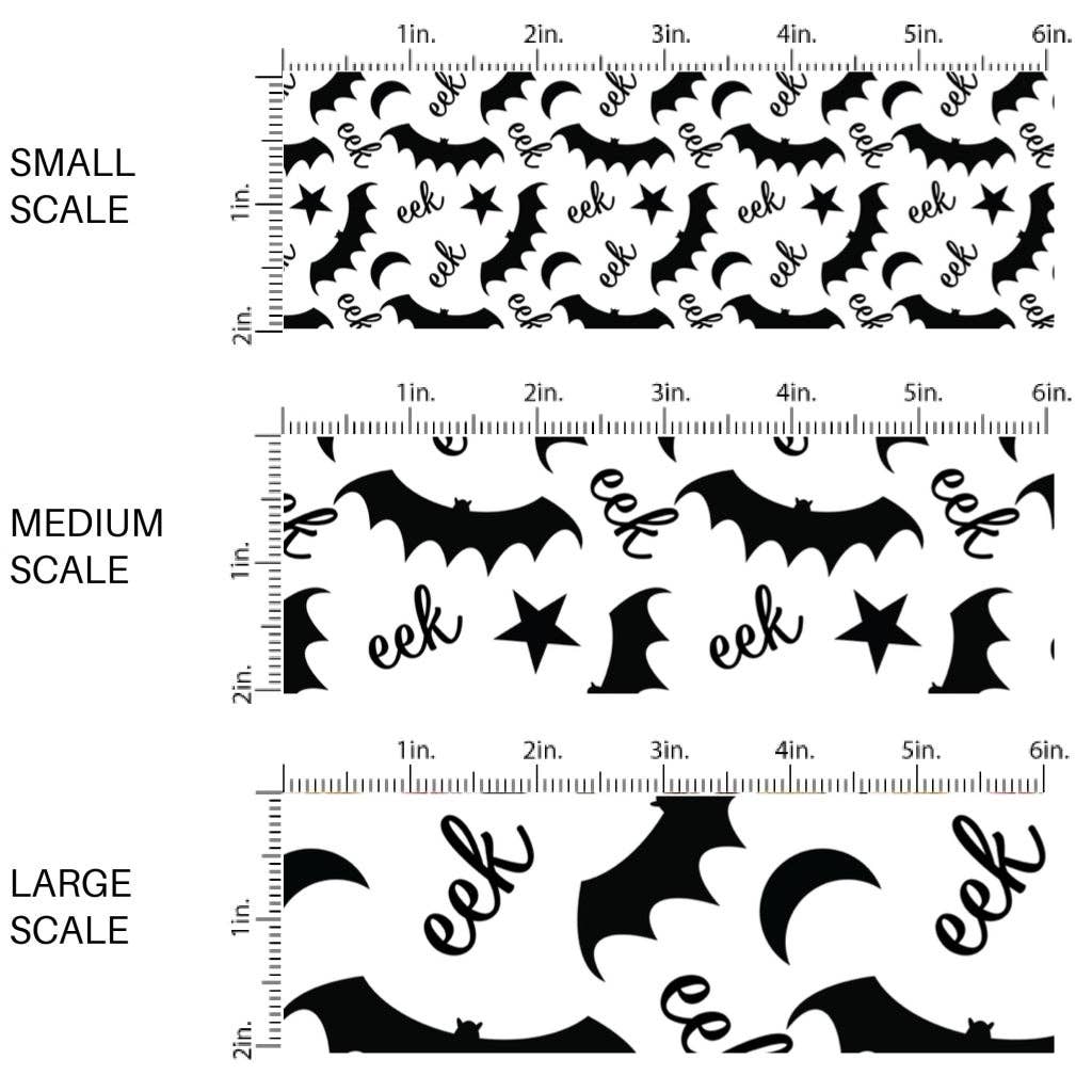 Eek Bats Fabric By The Yard